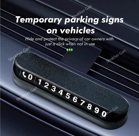 New Style Car Parking number holder image 0