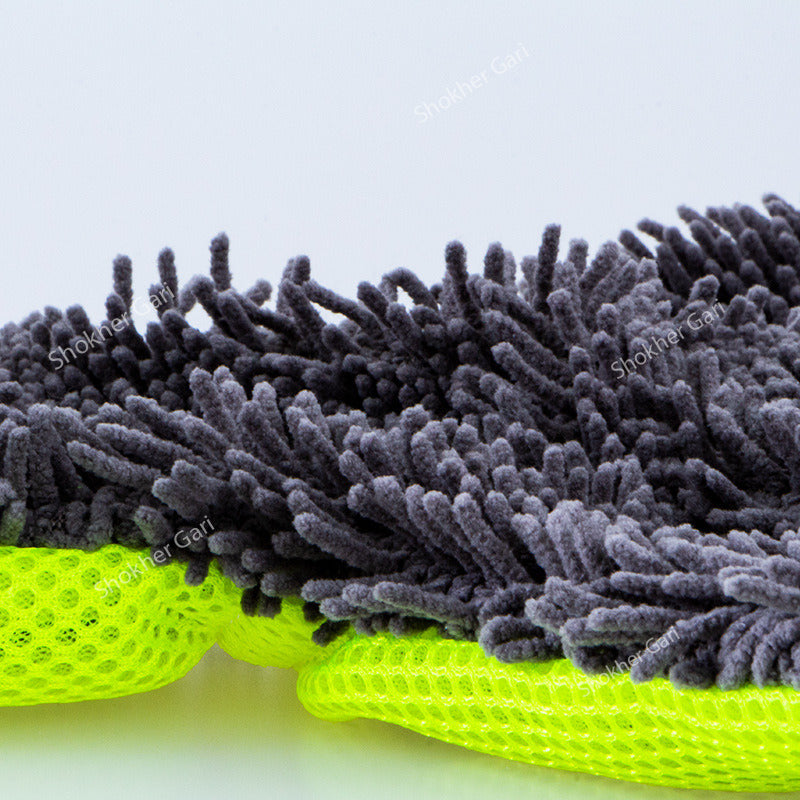 1pc Car Luxury Microfiber Car Wash Mitts image 3