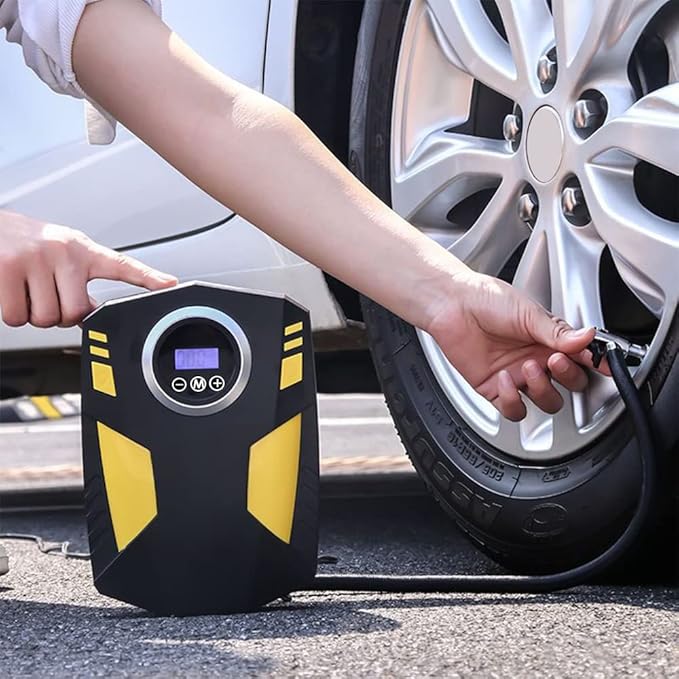 Digital Car Tyre Inflator Pump Portable 150PSI