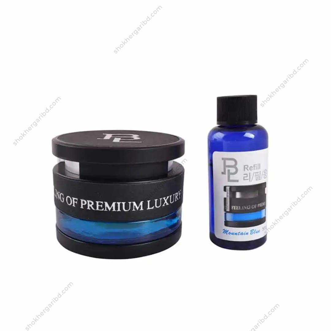 Fouring BL Liquid Air Freshener with Refill (Korean) - Blue image
