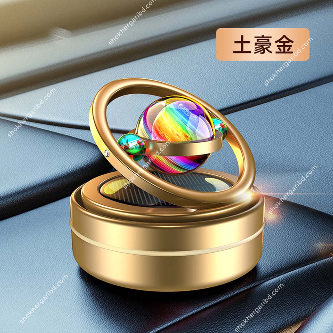 Planet Style Car Dashboard Solar Perfume image 6