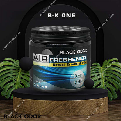 BLACK ODOR (Jelly type) Air Freshener Natural Essential Oils Scented Home, and Office image 3
