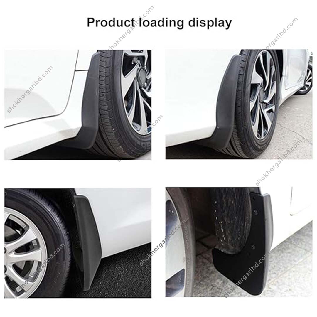 M/Y Chinese Soft Universal black Mudguard image 4