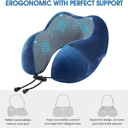 Memory Foam Travel Neck Pillow 1 Piece image 4