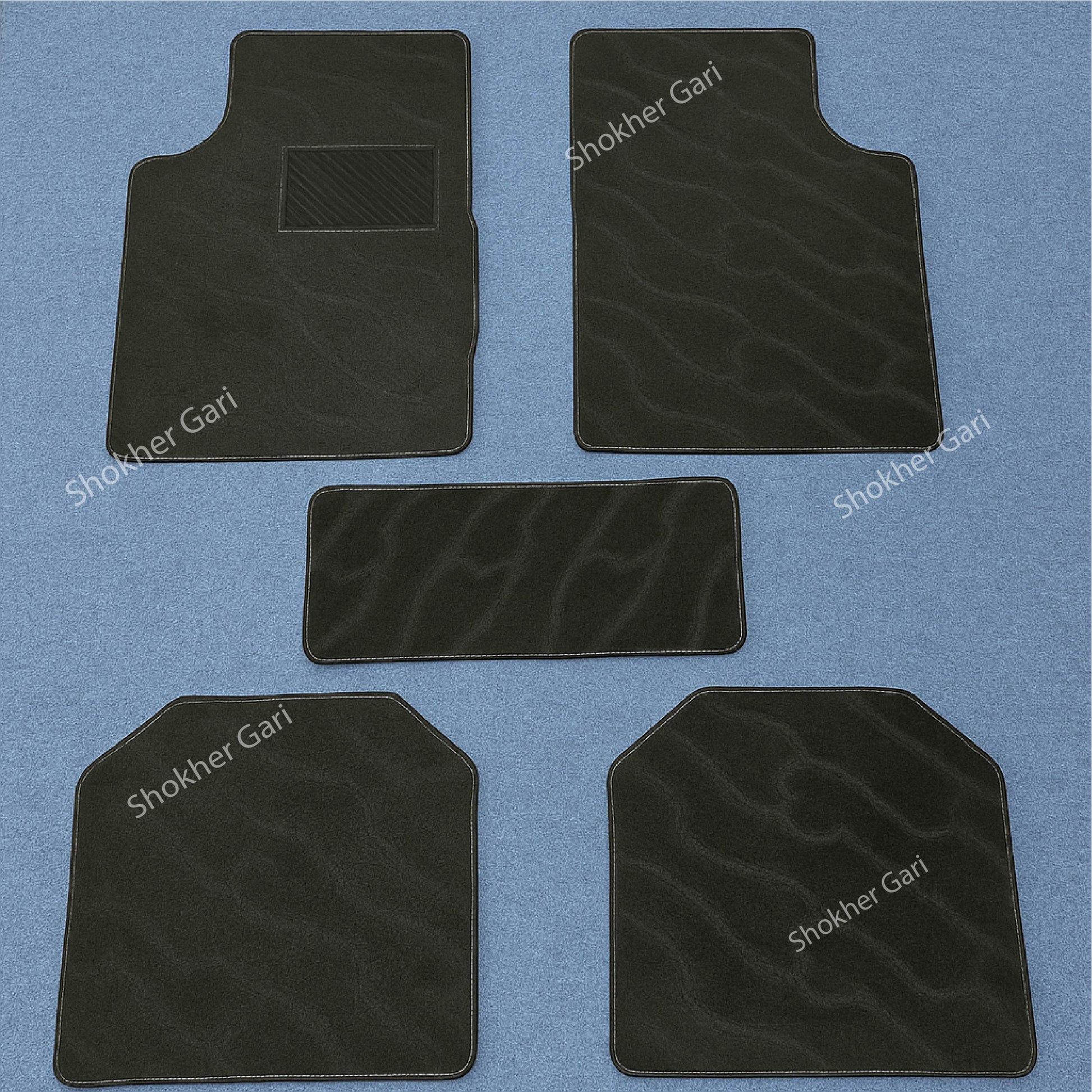 Premium Car Carpet 5pcs Set