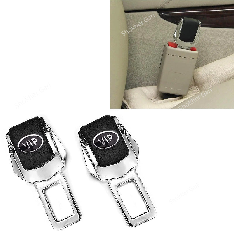 Safety Seat belt Lock Buckle Anti-Alarm 2pcs Set - VIP image