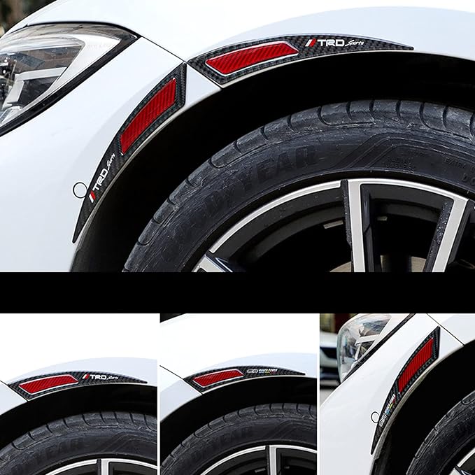 Carbon Fiber 06 Car Wheel Eyebrows image 4