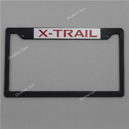 2 Pcs Number Plate Casing Plastic - Xtrail image