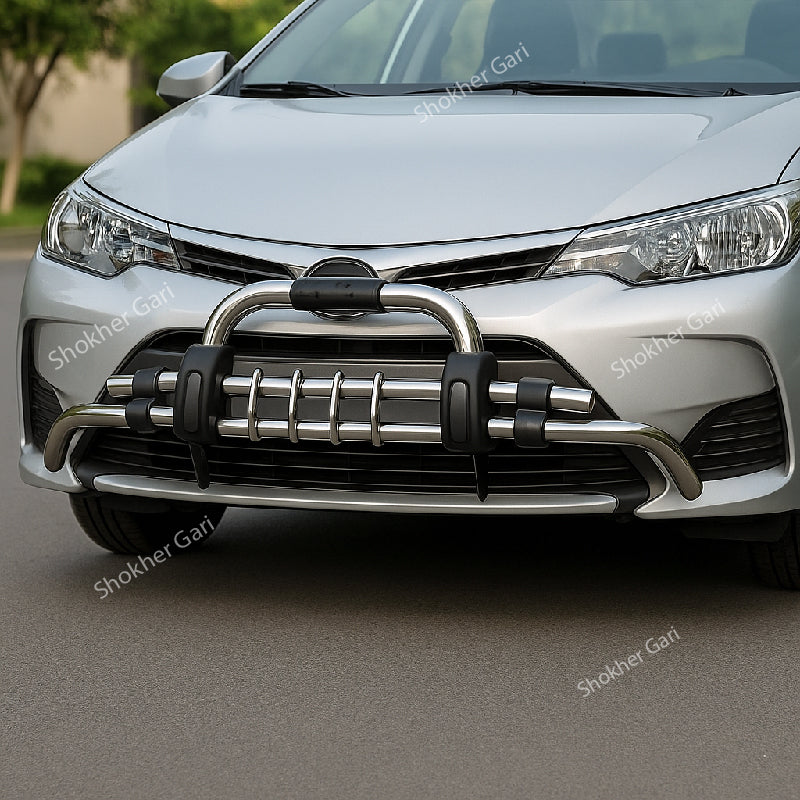 M/Y/P Vigo Steel Front &amp; Rear Bumper  2pcs set For Mid Size SUV image 0