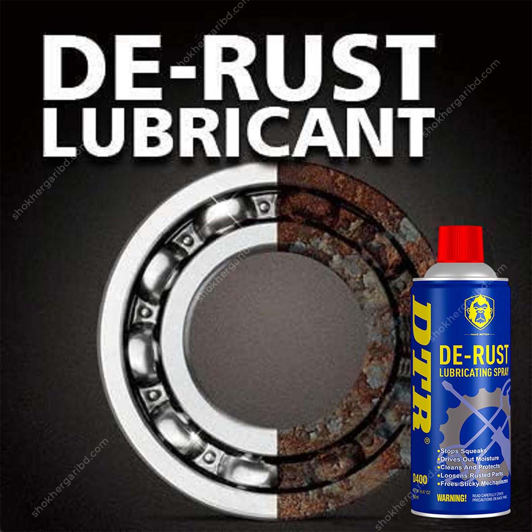 DTR De-Rust Lubricating Spray 450 ml image 0