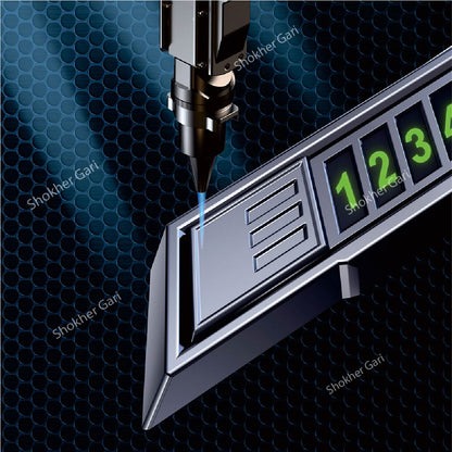 Car Metal Parking Number Plate image 2