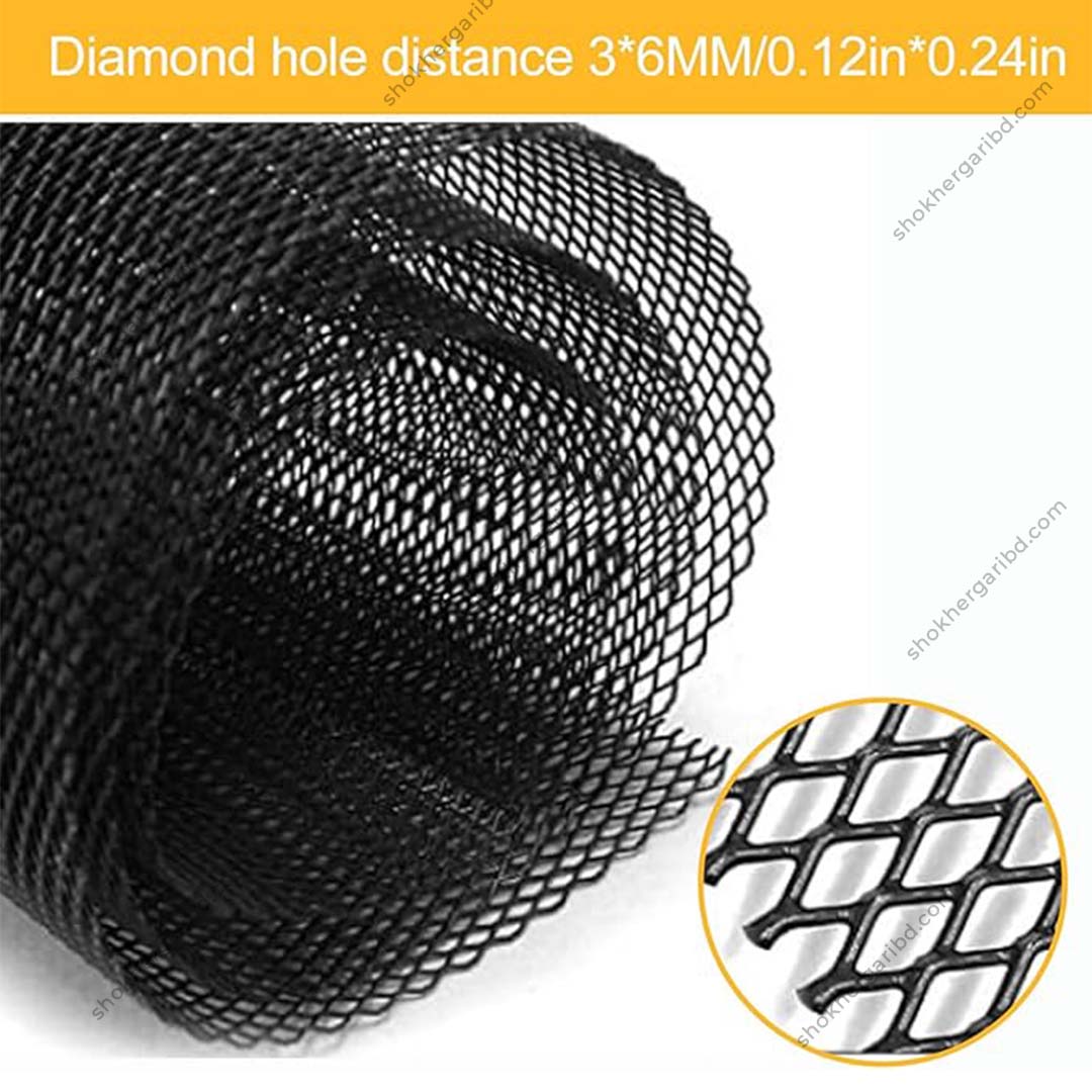 Car Grill Mesh Universal Car Grill Mesh Car Front 1 Roll image 5