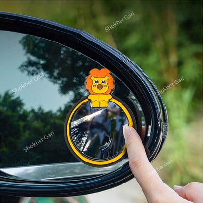 2pcs set Convex Car Side Mirror  Blindspot Round image 0