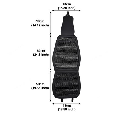 1pcs Wood Beaded Car Seat Cushion Cover image 2