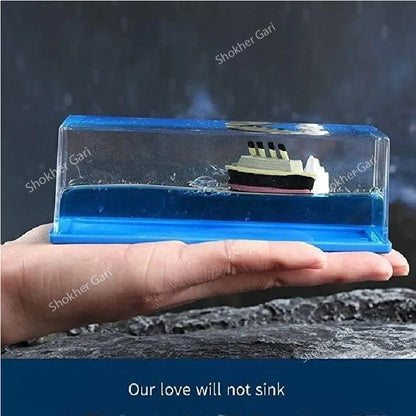Titanic Cruise Ship Showpiece For Car Dashboard Decoration image 3