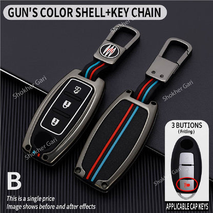 M/Y Zinc Alloy Key Cover Protection Metal Remote Cover For Toyota , Honda, Nissan, Mitsubishi,Hyundai, MG ,BMW Strong Key Cover image 13