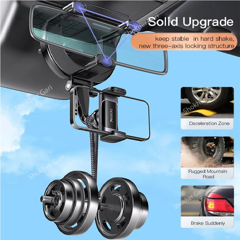 Yesido C193 Rear View Mirror Phone Holder image 1