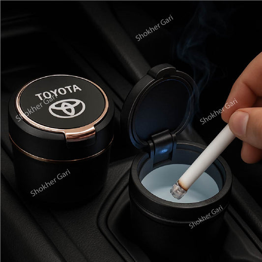Toyota Logo Car Ashtray with LED Light image 0