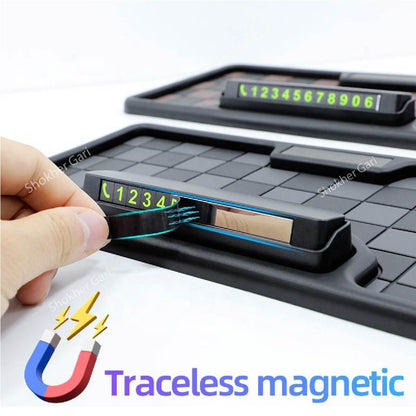 1pcs Non Slip Slide Phone Number Silicone Mat image 2