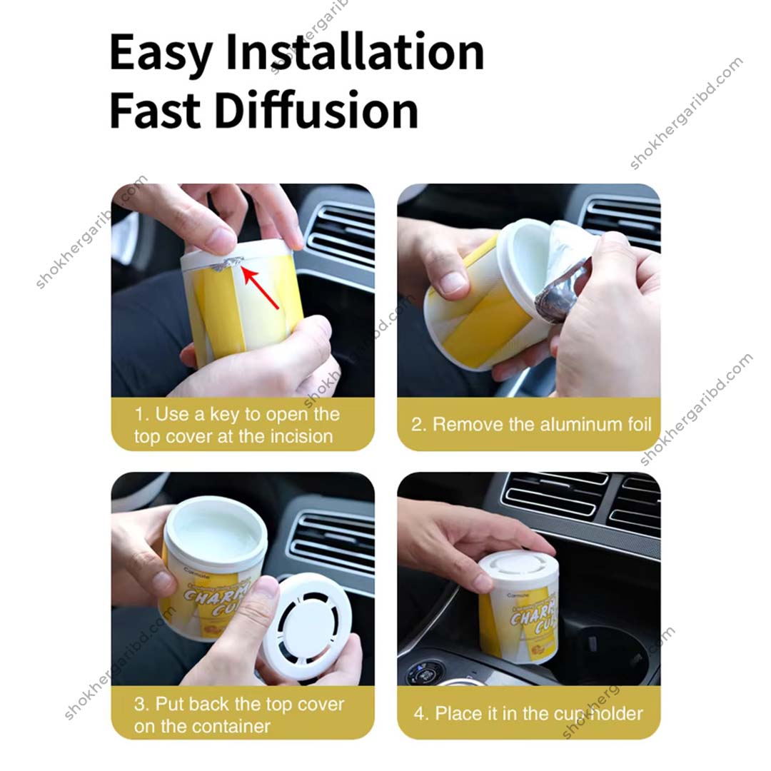 Cars Fruity Aroma Natural Plant  120g Long-lasting  Car Perfume Air Freshener image 10