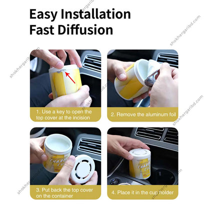 Cars Fruity Aroma Natural Plant  120g Long-lasting  Car Perfume Air Freshener image 10