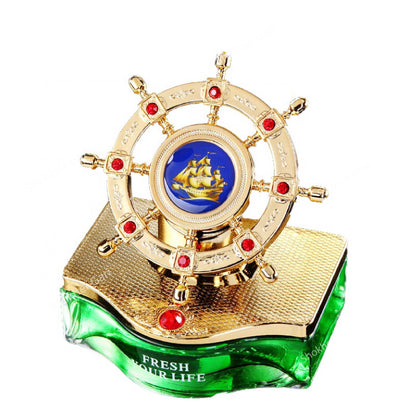 Ship Steering Shape Car Air Freshener image 1
