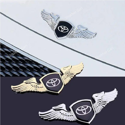 Toyota Eagle Bonnet logo Metal Sticker image 0