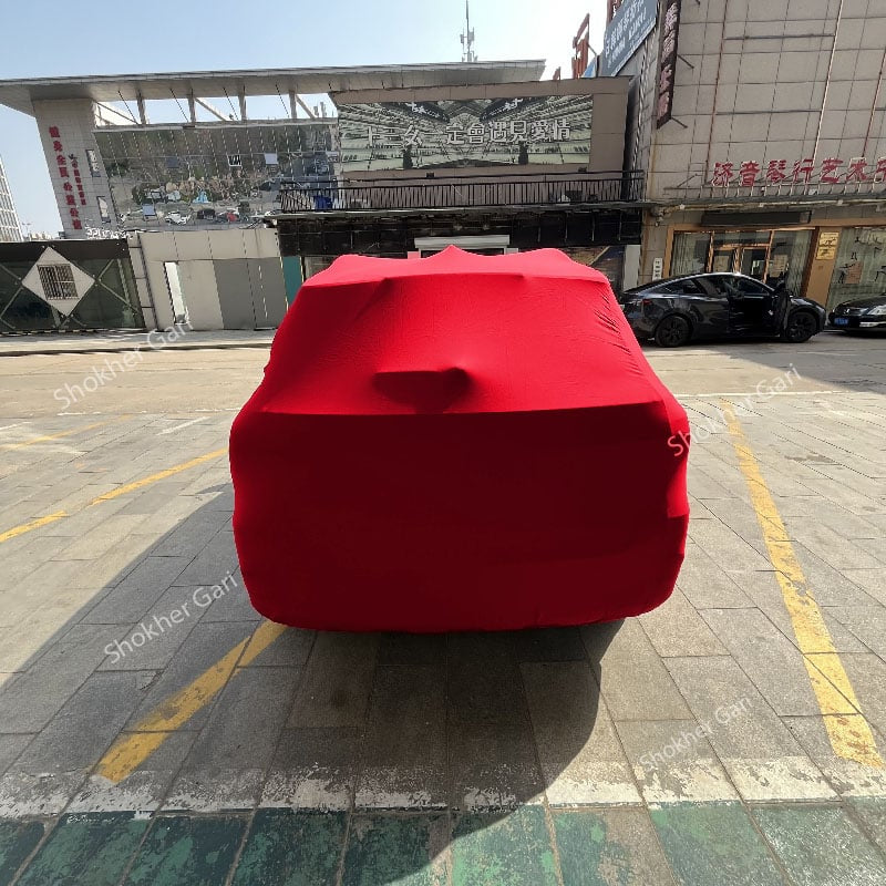 M/Y/P  Mid Size SUV Cover \ Car Cover \ Dust Cover \ Car Body Cover Umbrella Fabric 90% Water Resistant image 8