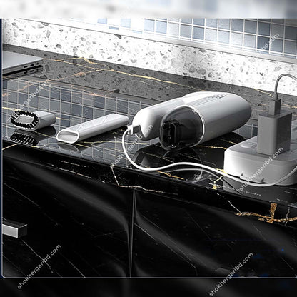 Hoco ZP6 Foldable portable car vacuum cleaner  55W power, 4000mAh battery, with lighting function image 5