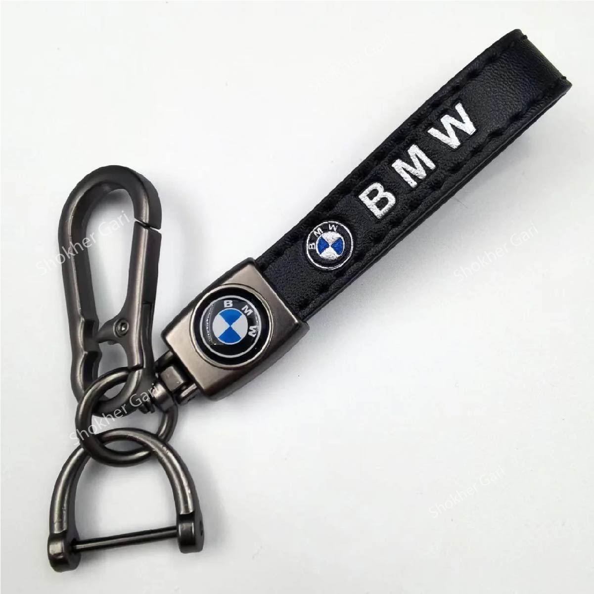 Luxury PU Leather Car Keyring - BMW 1 image