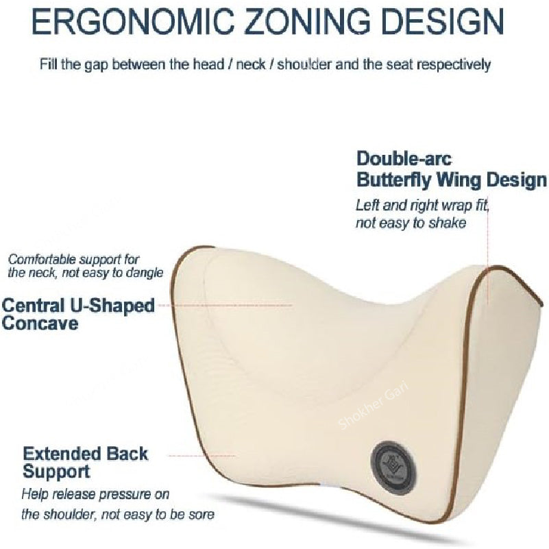 Car Memory Foam U Shape Neck Pillow 1pcs image 2