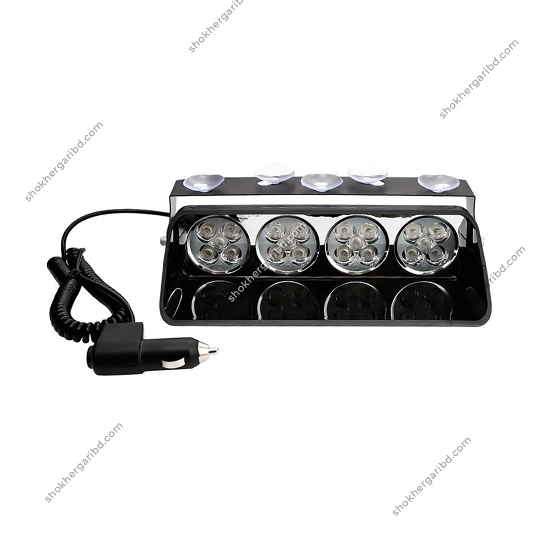 Car (S16) Dashboard VIP LED Police Light image 6