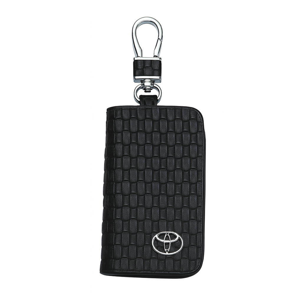 Stylish Toyota PU leather Remote Cover. image 10