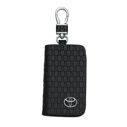 Stylish Toyota PU leather Remote Cover. image 10