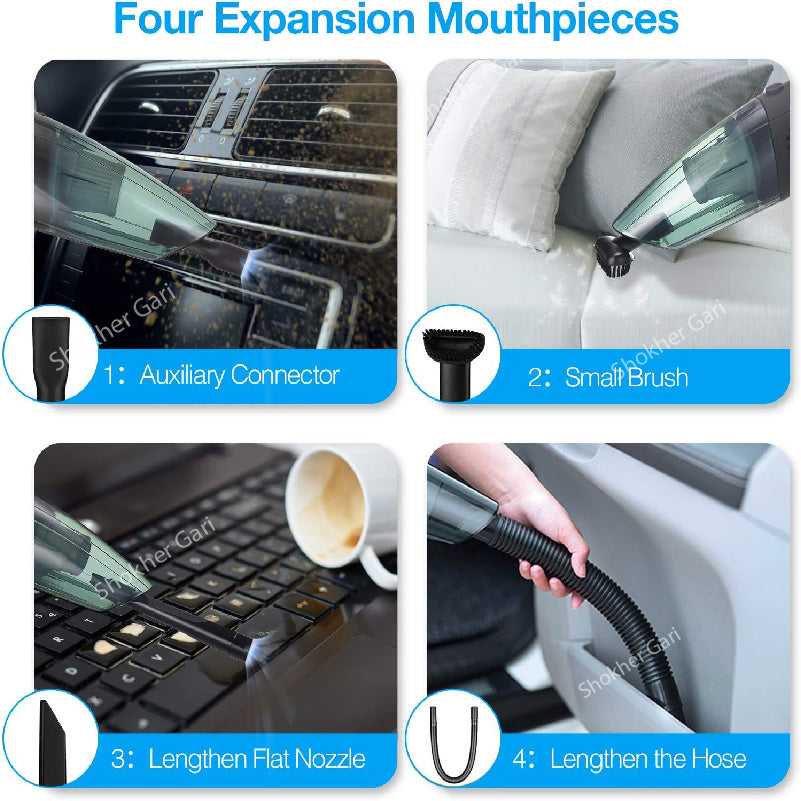 High Power Corded Car Vacuum Cleaner image 4