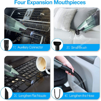 High Power Corded Car Vacuum Cleaner image 4