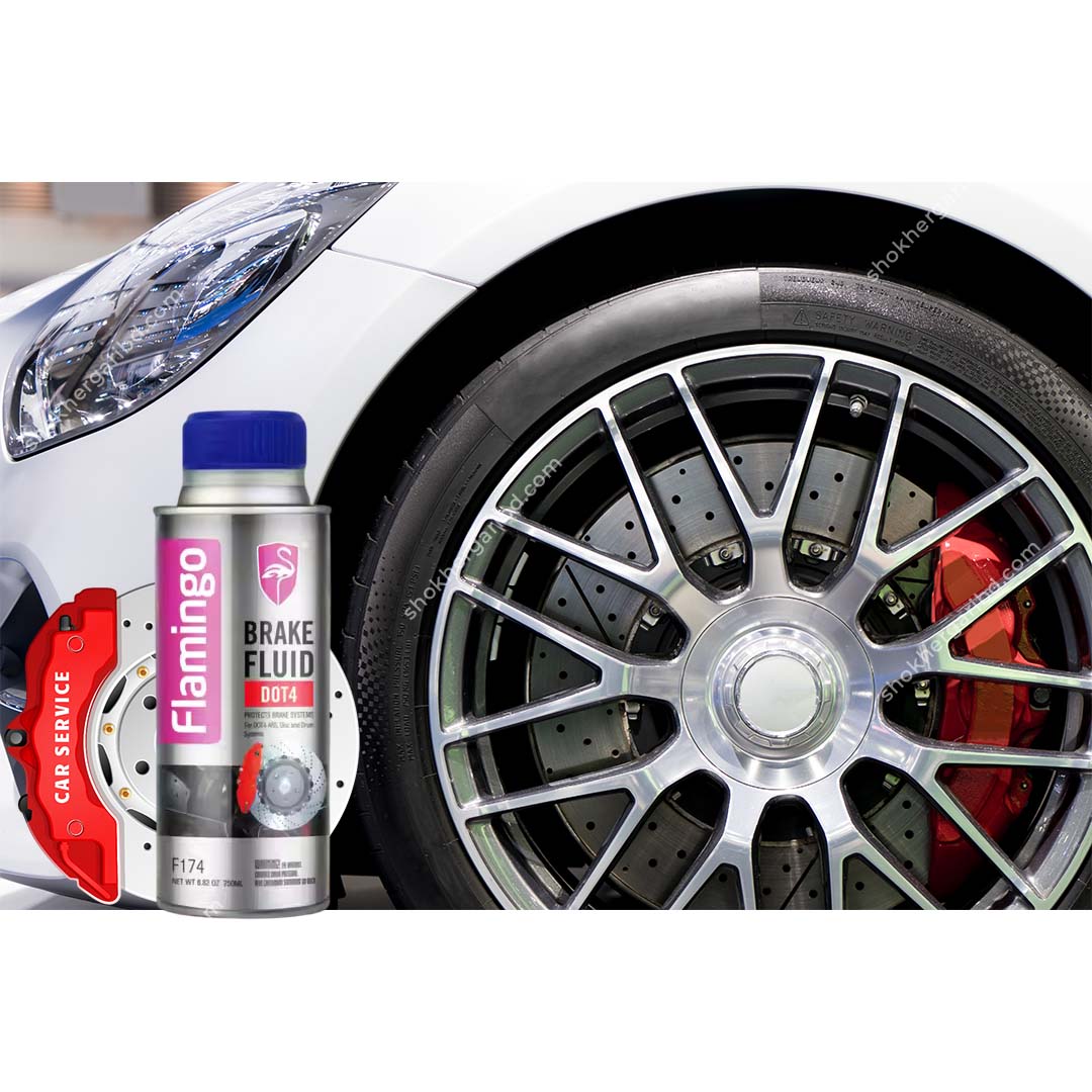 FLAMINGO DOT 4 BRAKE FLUID 250 ML image 2