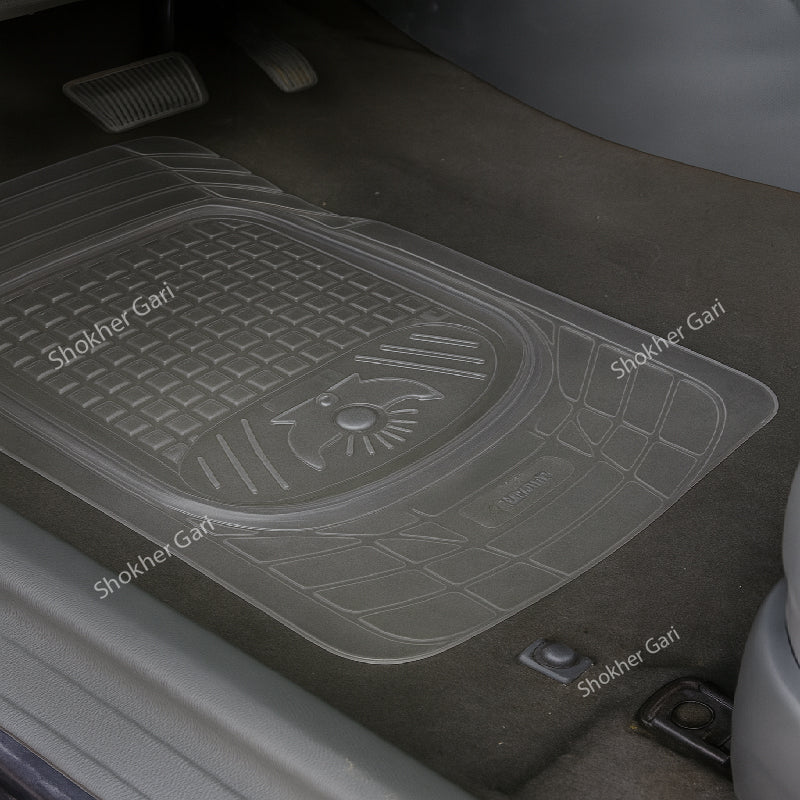 Universal transparent floor mat 5pcs set  image 3