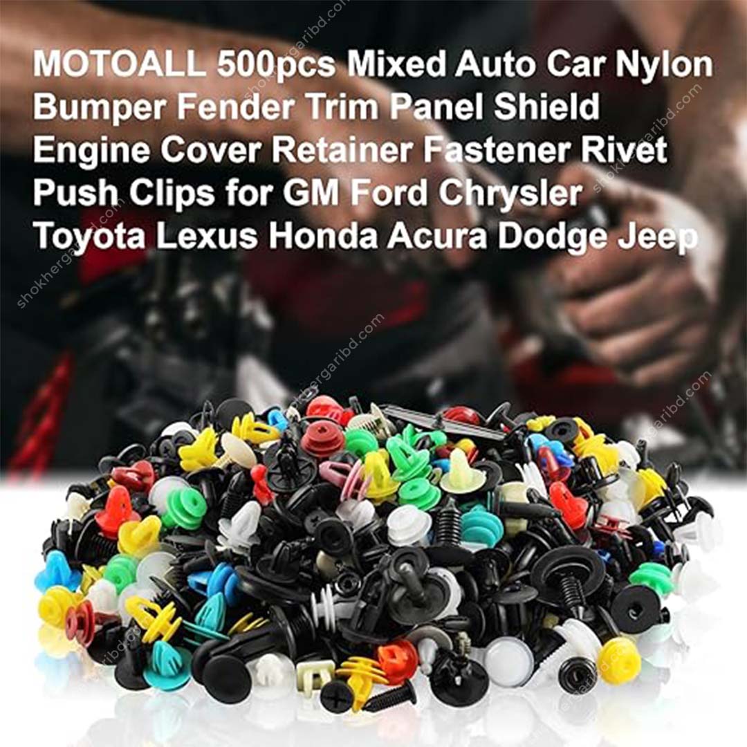 Car Door Trim Panel Fastener Clips Buckle Interior Clip Plastic Fasteners image 2