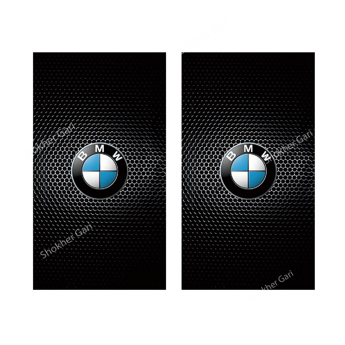 2 Pcs set Car Door Center Pillar Sticker