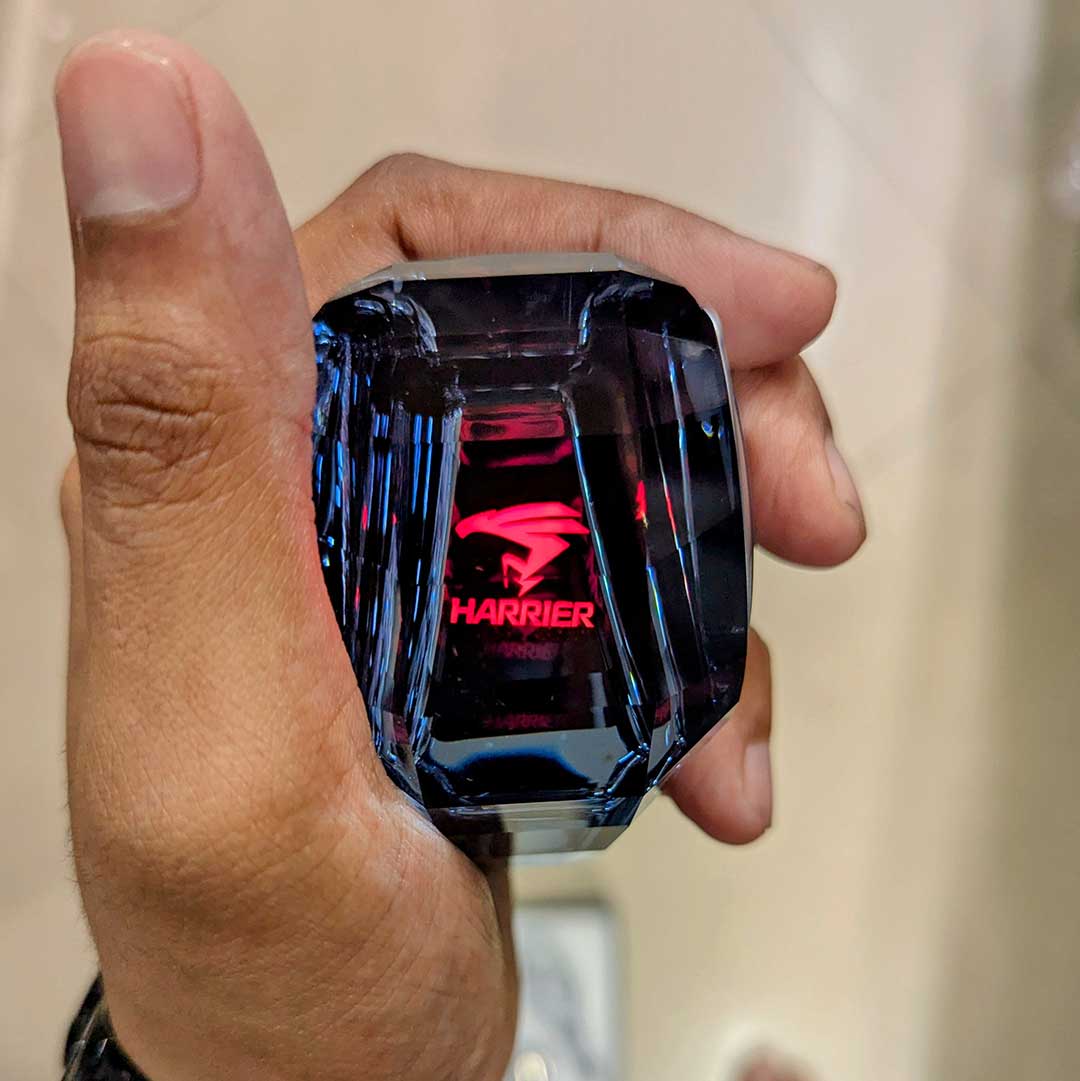 M/Y 7 Colour Crystal Gear Knob for Many Brands - Harrier image