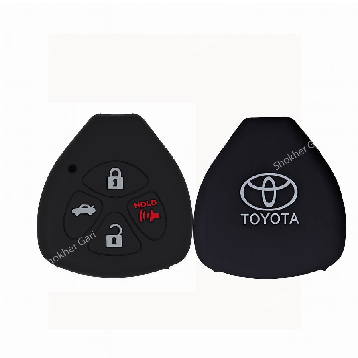 M/Y Silicone Car Key Cover for 100+ Car Model Remote Cover - Old Axio image