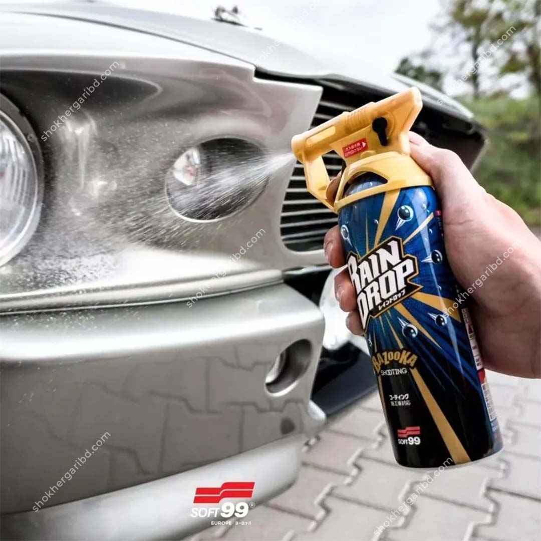 SOFT99 Rain Drop Bazooka – Ultimate Car Body And Glass Water Repellent Coating 300ML image 1