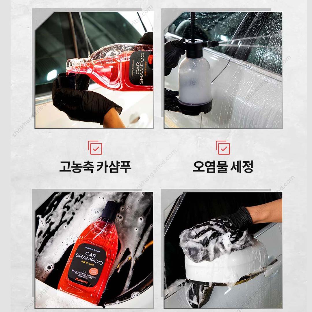 Bullsone Bubble Night Shampoo 1000ml image 3