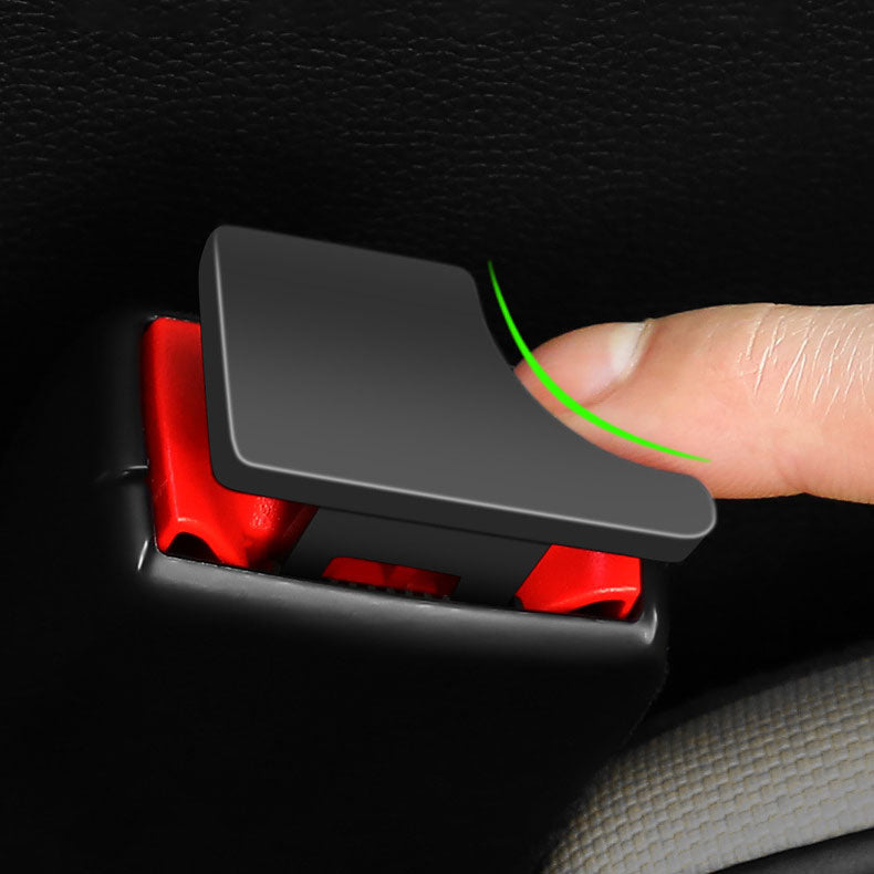 Alarm Stopper Hidden Metal Seat Belt Clip image 2