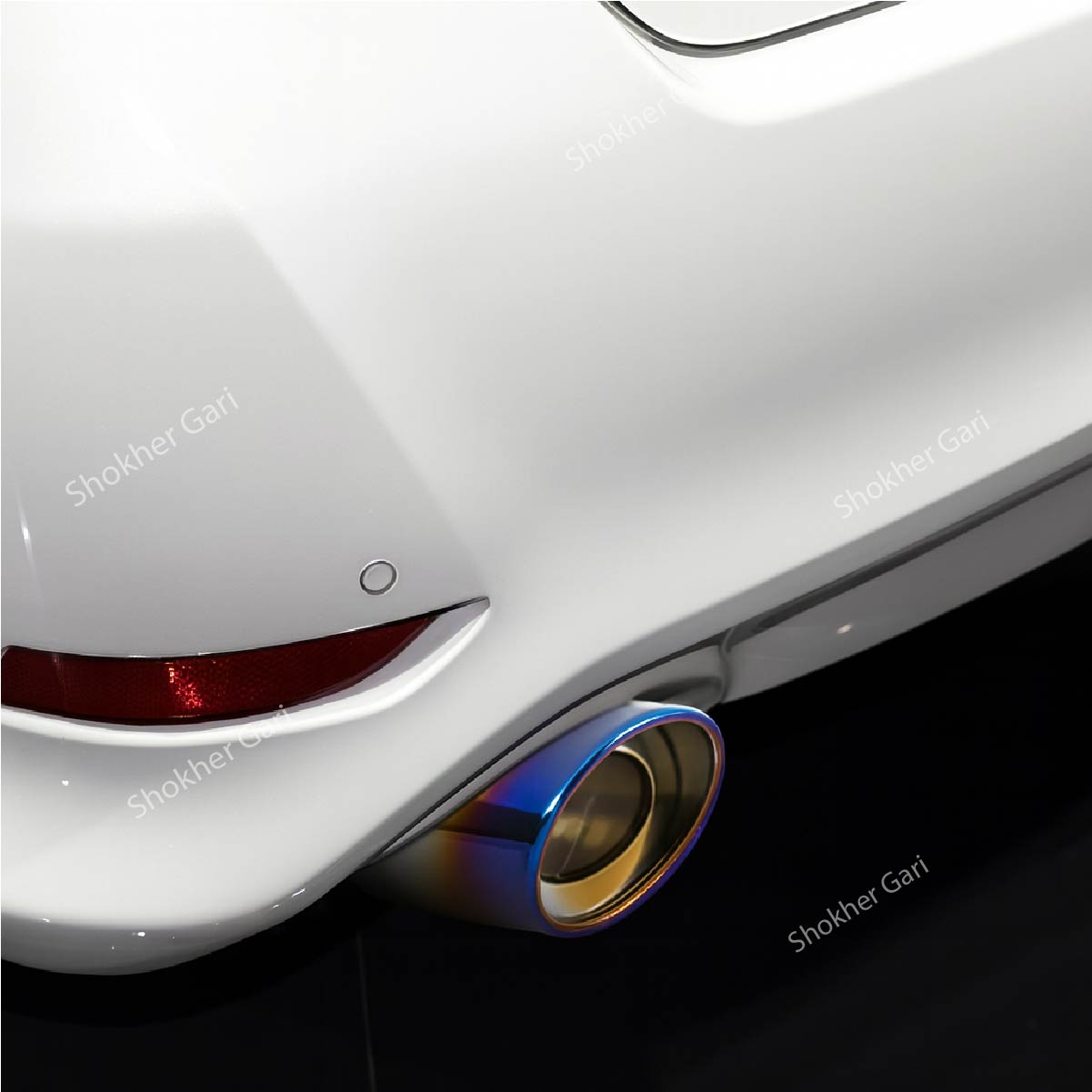 Stainless Steel Exhaust Muffler Cap image 2