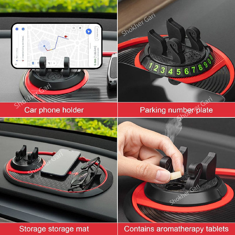 1 pcs Strip Anti-Slip Phone Holder Pad with Pad image 6