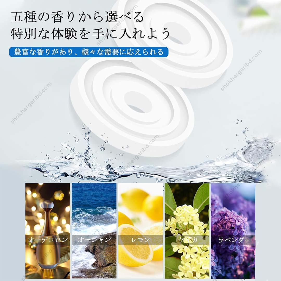 Twin Color Double ring solar perfume image 1