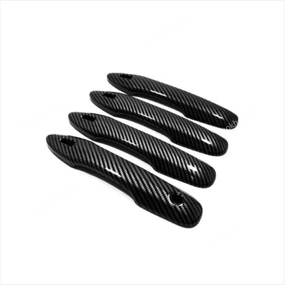 M/Y/P Car Door Handle Carbon Fiber Cover Trim - 5490 TK image
