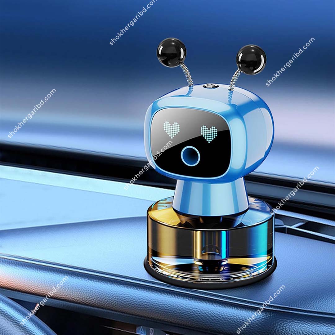 Robot Shaped Automatic Spray Car Perfume Car Fragrance Smart Spray image 5